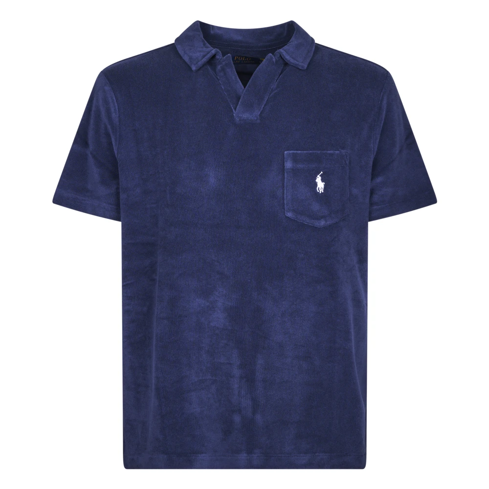 Polo Ralph Lauren Uomo Blu Top, L, New,