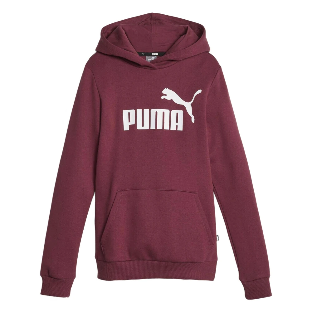 Puma Essentials Logo Hoodie för Barn Purple, Flicka