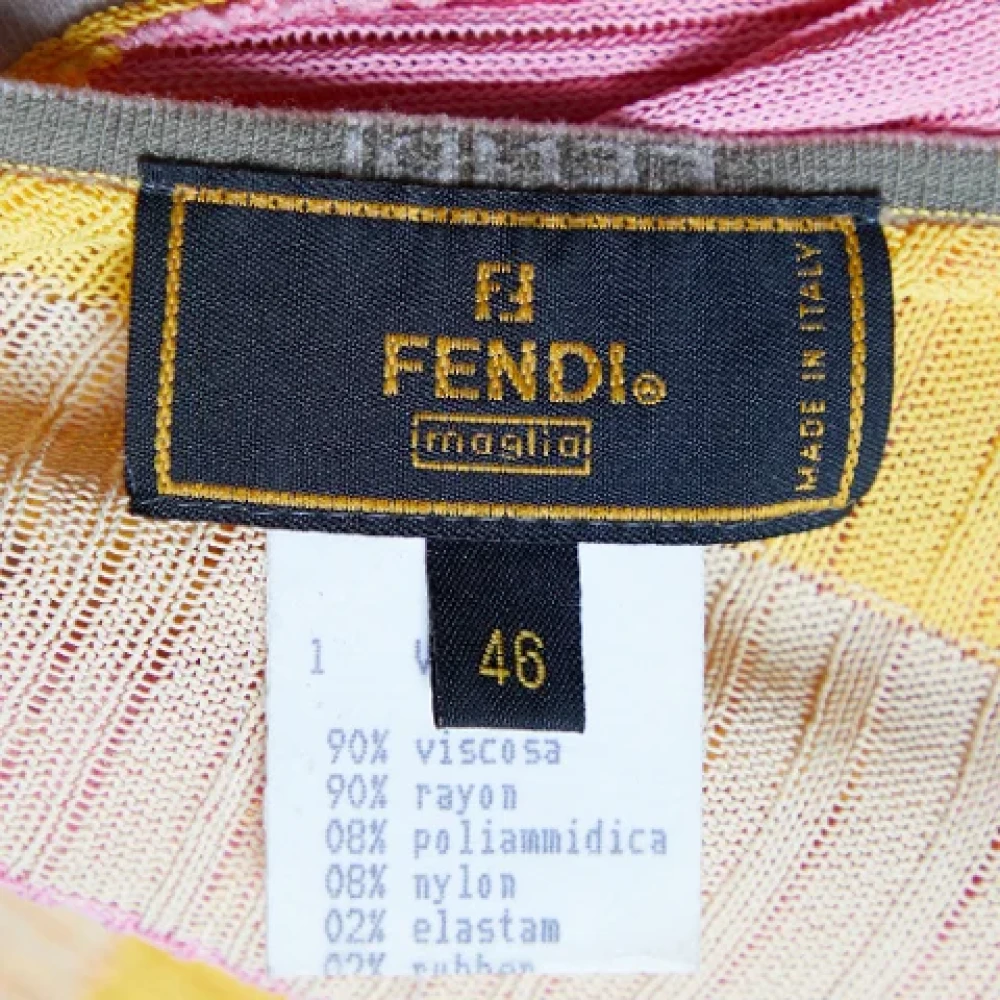 Fendi Vintage Pre-owned Knit tops Multicolor Dames
