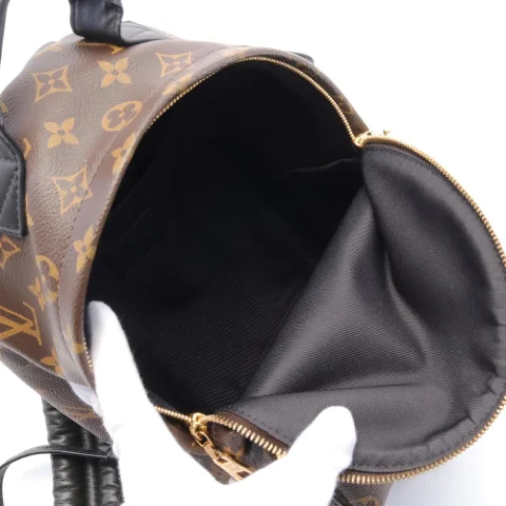 Louis Vuitton Vintage Pre-owned Canvas backpacks Brown Dames