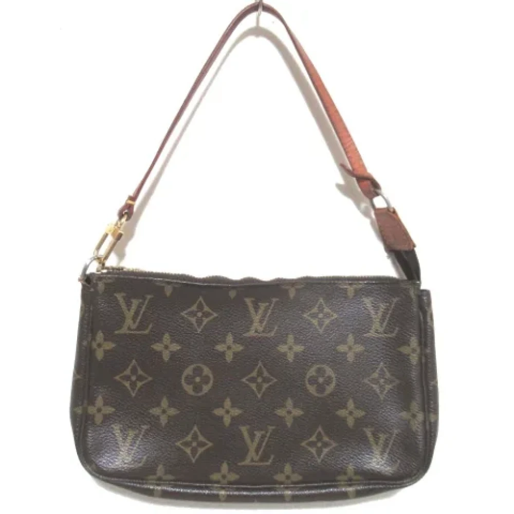 Louis Vuitton Vintage Pre-owned Canvas louis-vuitton-bags Brown Dames
