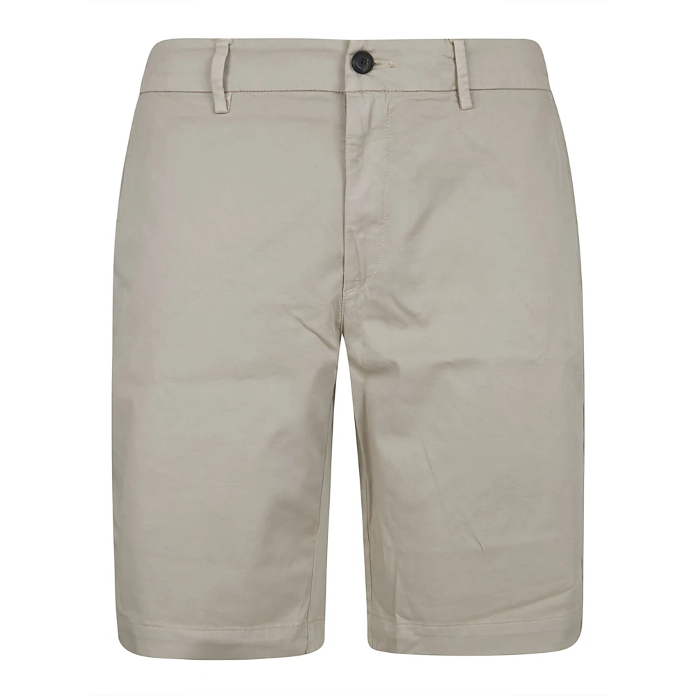 Eleventy Men's Gray Casual Shorts, W34, Multiple-Pocket Bermuda Shorts