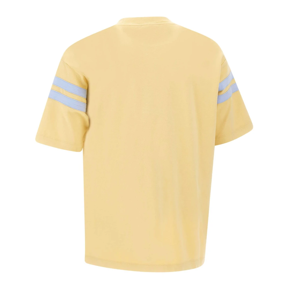 Drole de Monsieur Gele T-shirts en Polos Yellow Heren