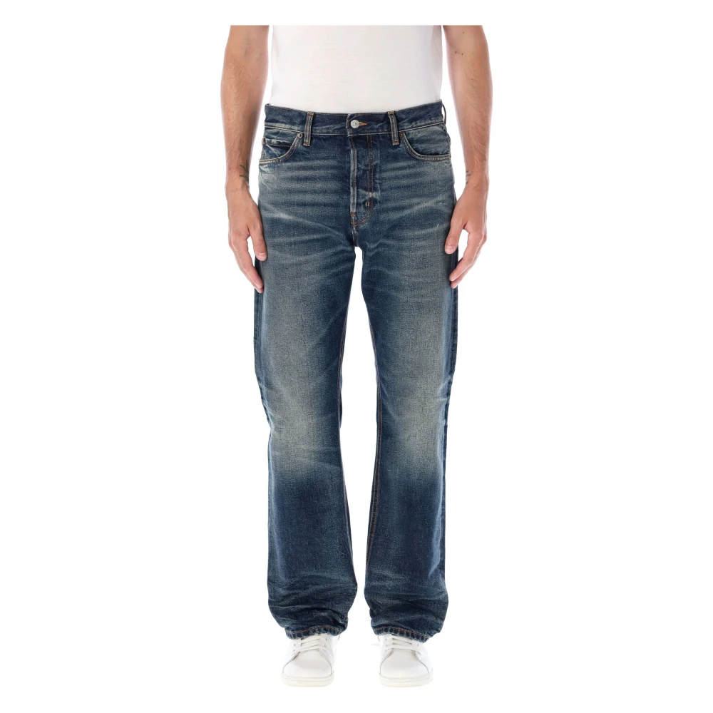 Haikure Distressed Blake Jeans Blauw Blue Heren