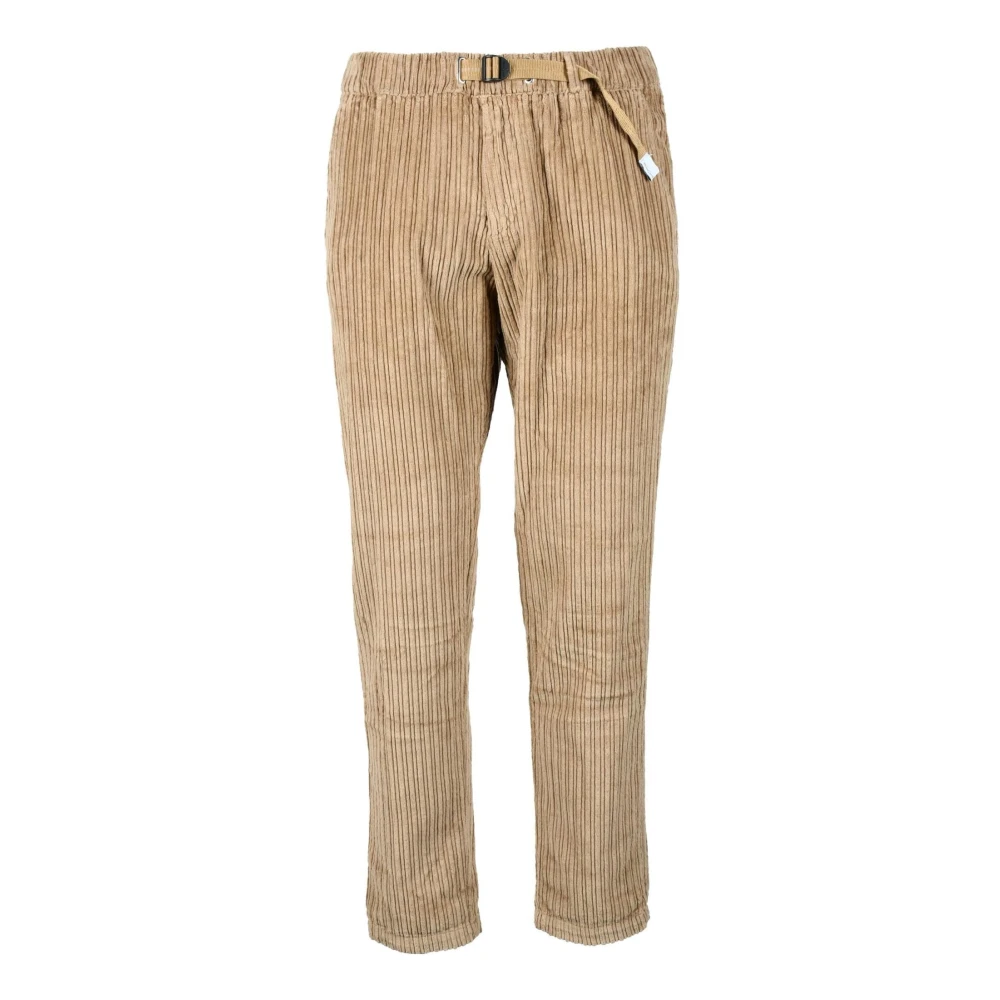 White Sand Katoenen Casual Broek Beige Heren