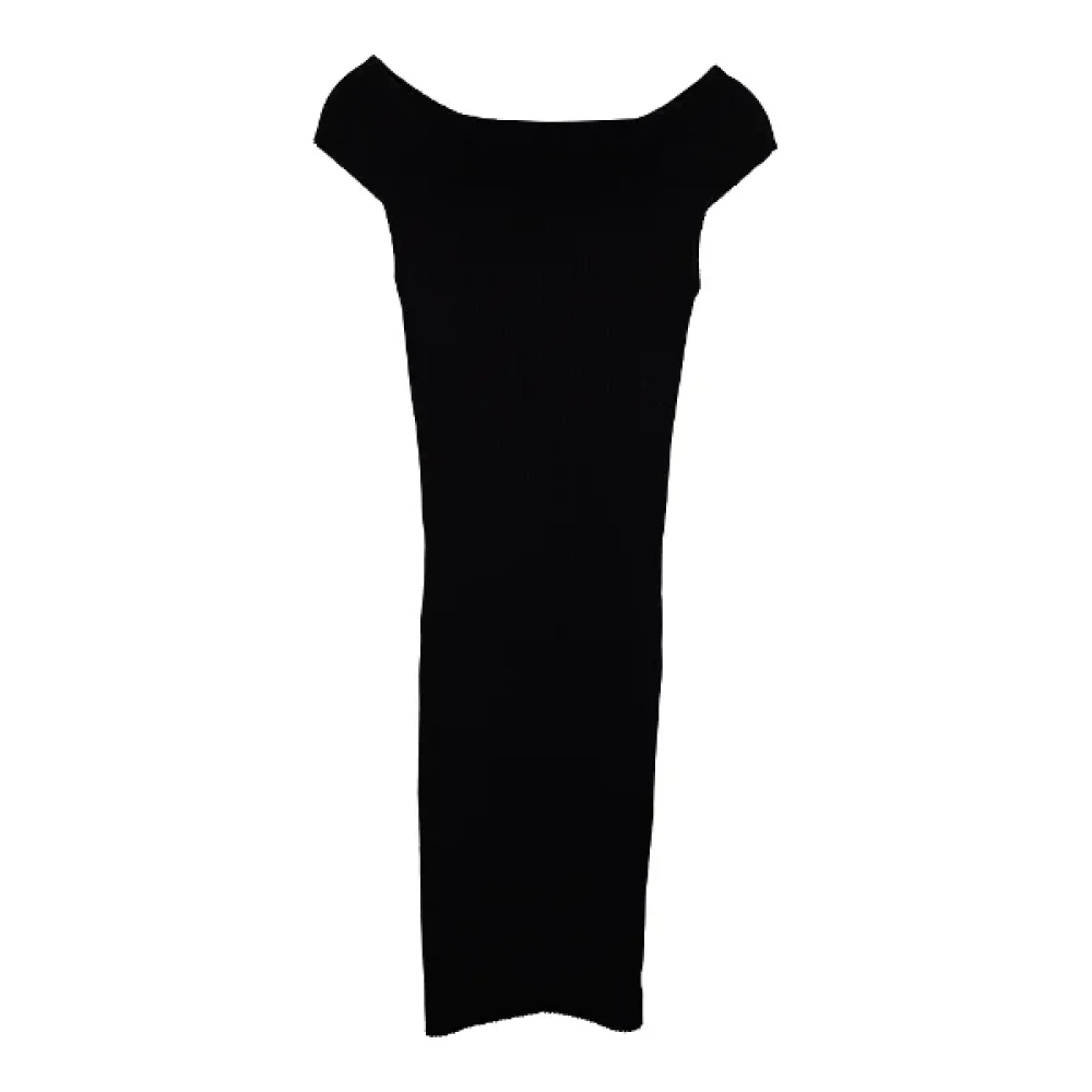 Michael Kors Pre-owned Wool dresses Black Dames