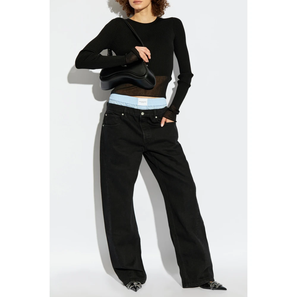 Diesel Trui M-Sleshs Black Dames