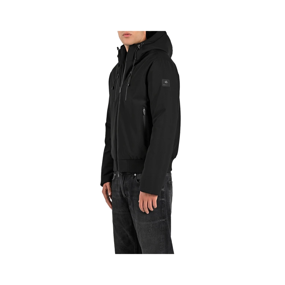 Canadian Classics Zwarte Trendy Waterdichte Jas Black Heren