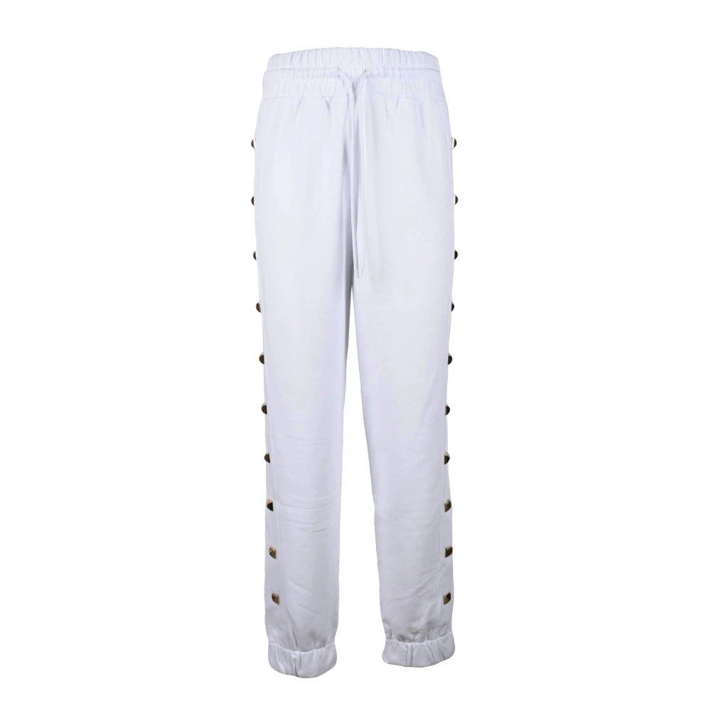 Gaëlle Paris Katoenen Parijse Broek White Dames
