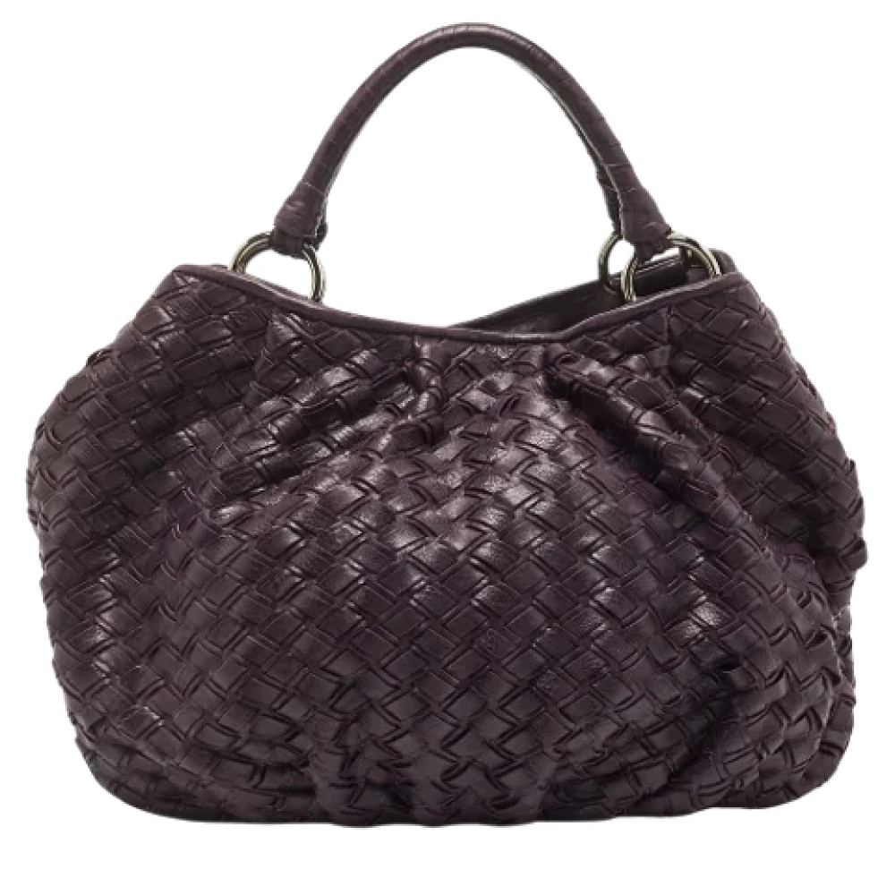 Miu Pre-owned Leather totes Purple Dames
