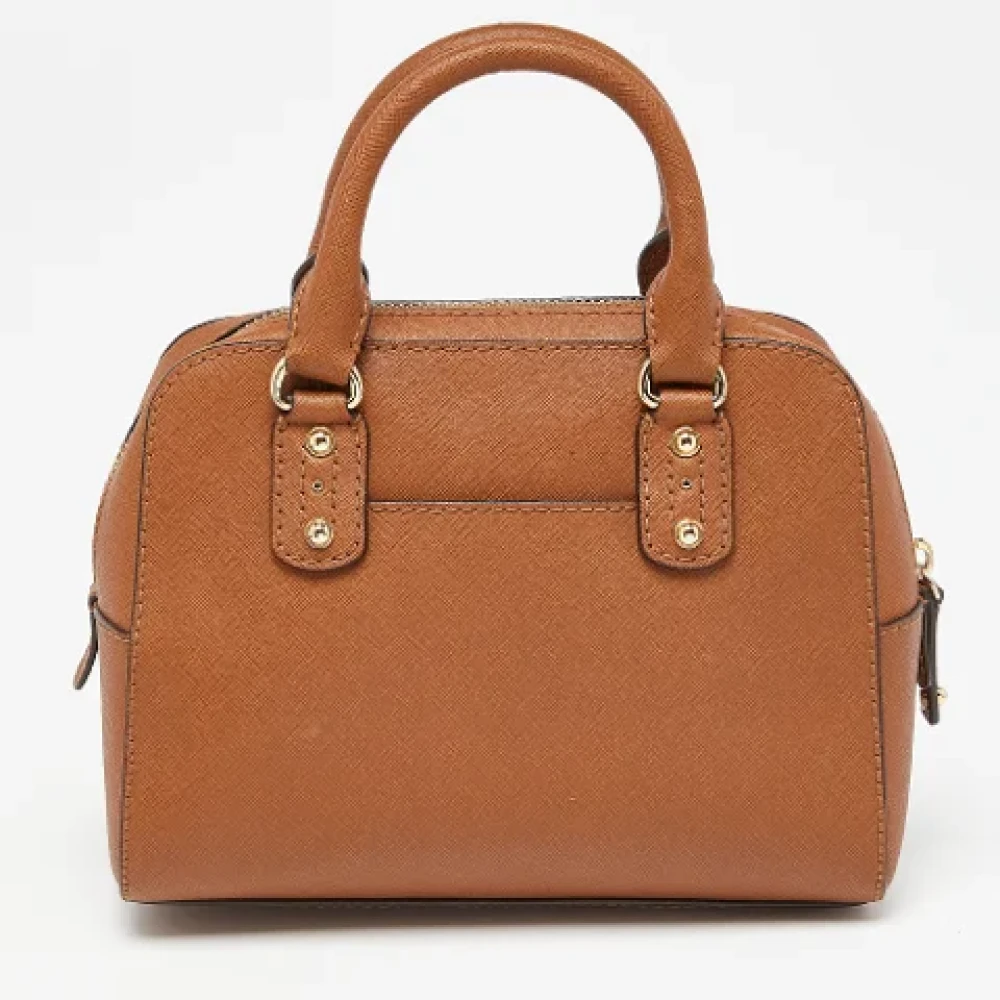 Michael Kors Pre-owned Leather handbags Brown Dames