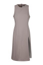 beige-fitted-slit-dress