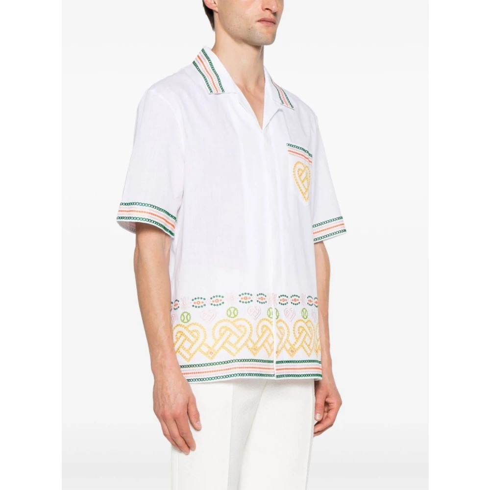 Casablanca Gradient Hart Shirt White Heren