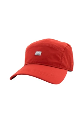 Panelled Logo Cap