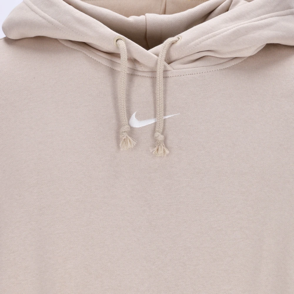 Nike Sanddrift Wit Fleece Hoodie Collectie Beige Dames