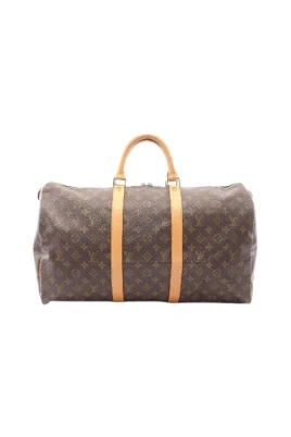 Pre-owned Keepall50 Monogram Boston Bag