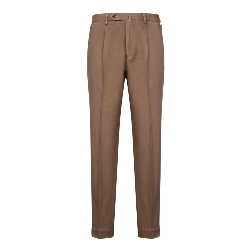 Dell'oglio Bruine broek voor heren Brown Heren