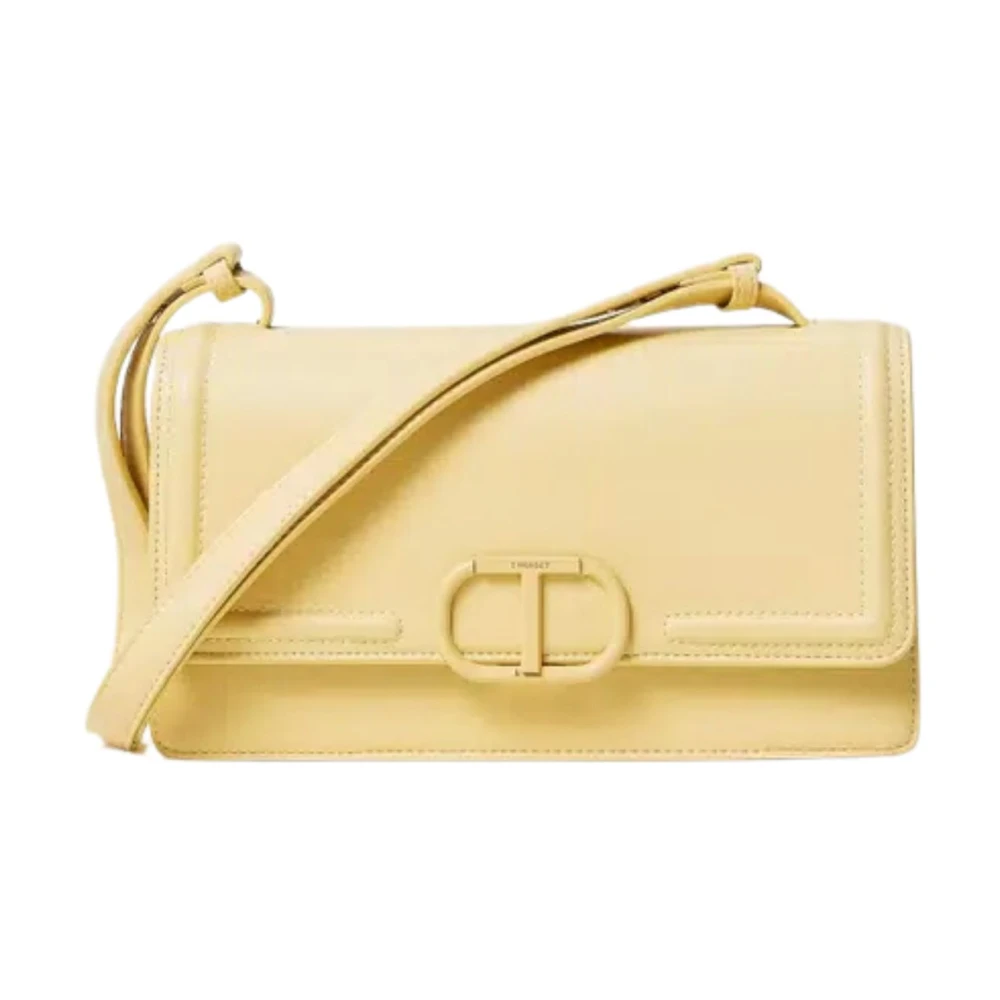 Twinset Gele Crossbody Tas 'Brera' Yellow Dames