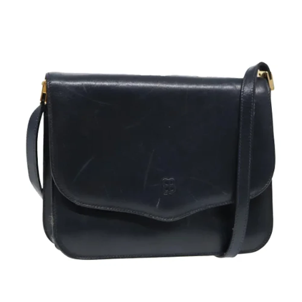 Balenciaga Vintage Pre-owned Leather balenciaga-bags Blue Dames