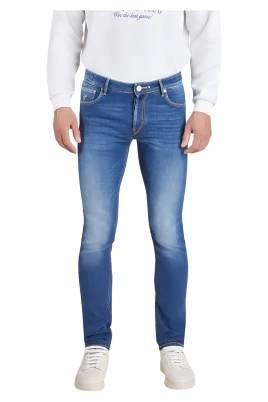 Button-Fly Denim Pants