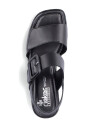 zwarte-leren-platte-sandalen