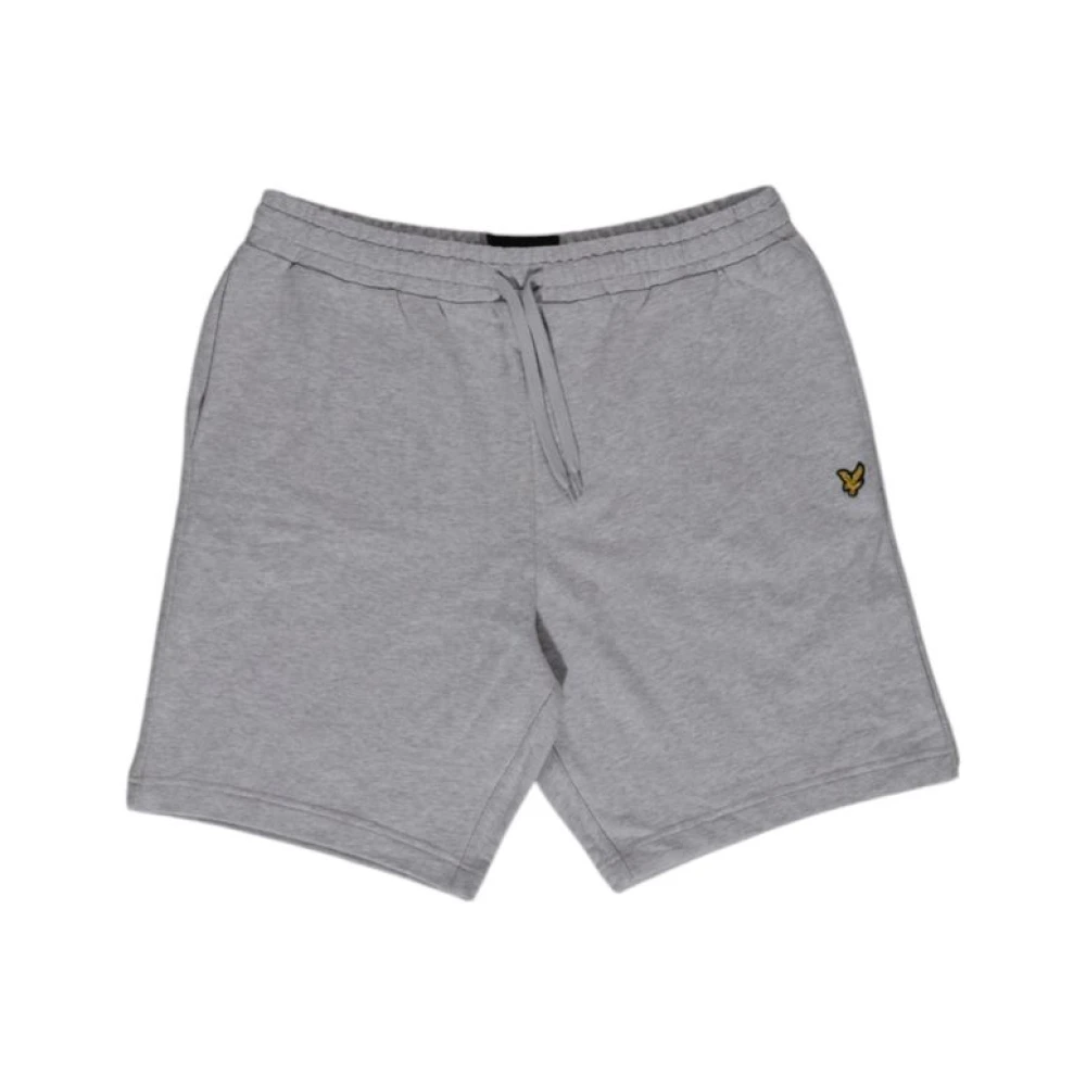 Lyle & Scott Grijze Katoenen Bermuda Shorts Gray Heren