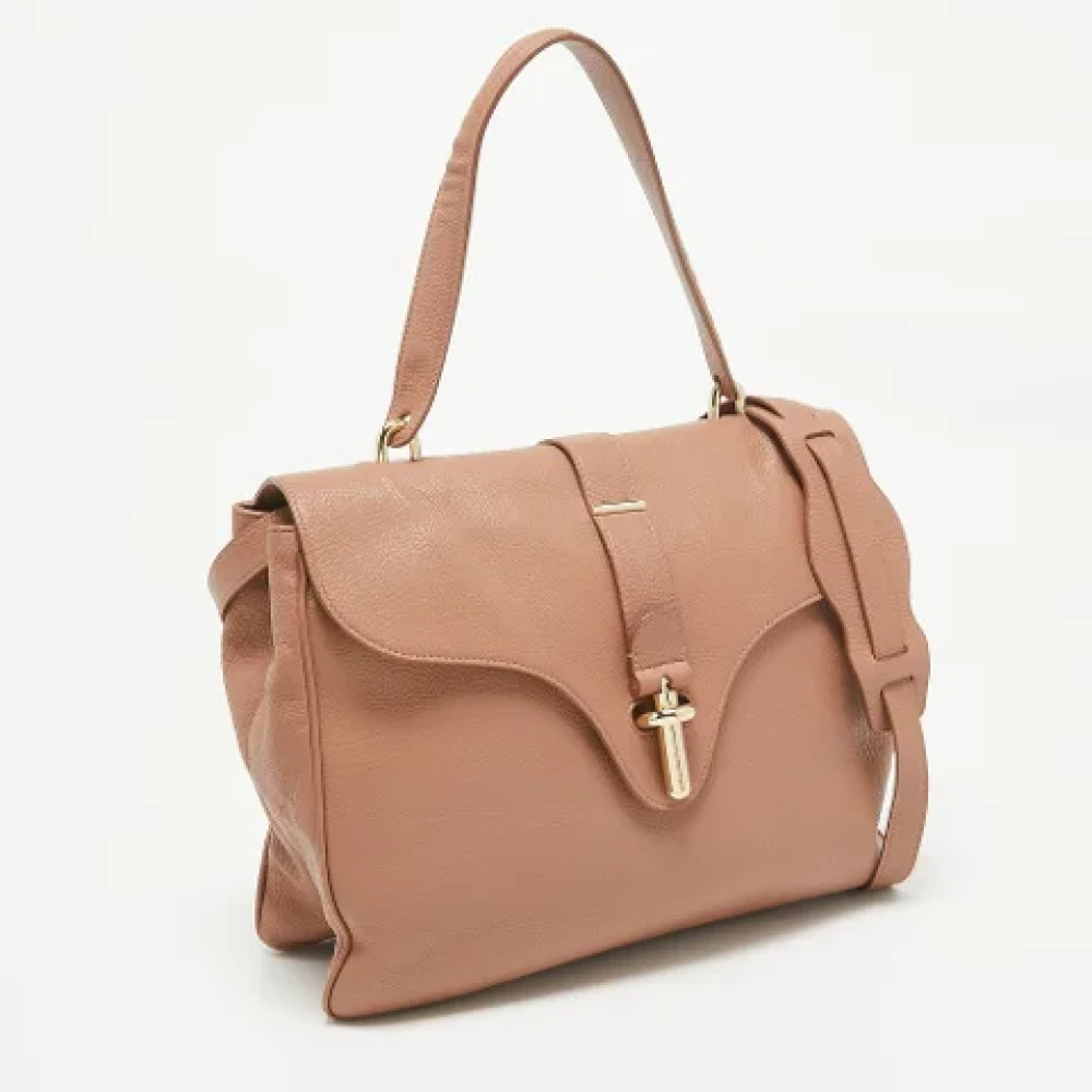 Balenciaga Vintage Pre-owned Leather handbags Pink Dames
