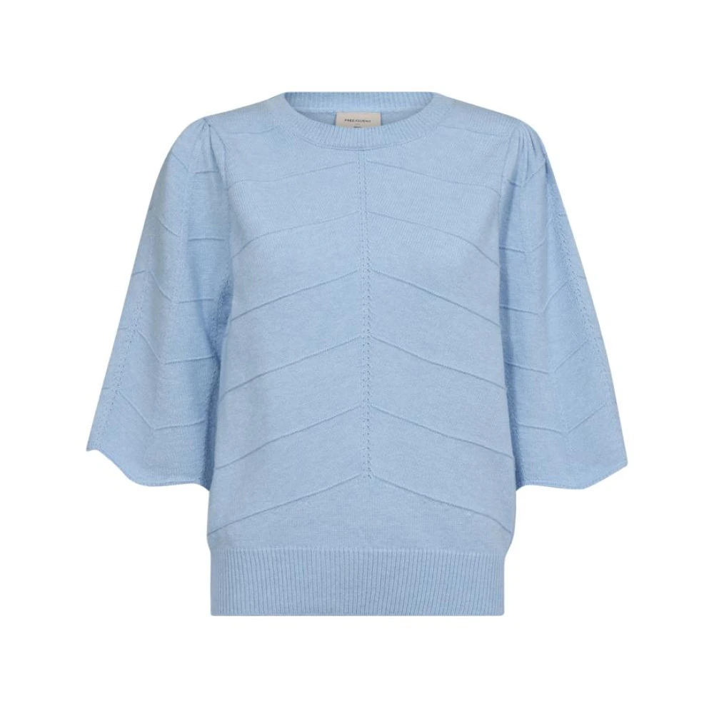 Freequent Stijlvolle Pullover Fqlaura Blue Dames