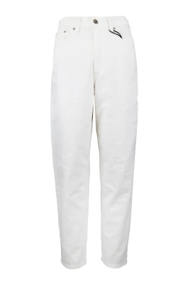 Jeans Donna Cerniera, Bottone