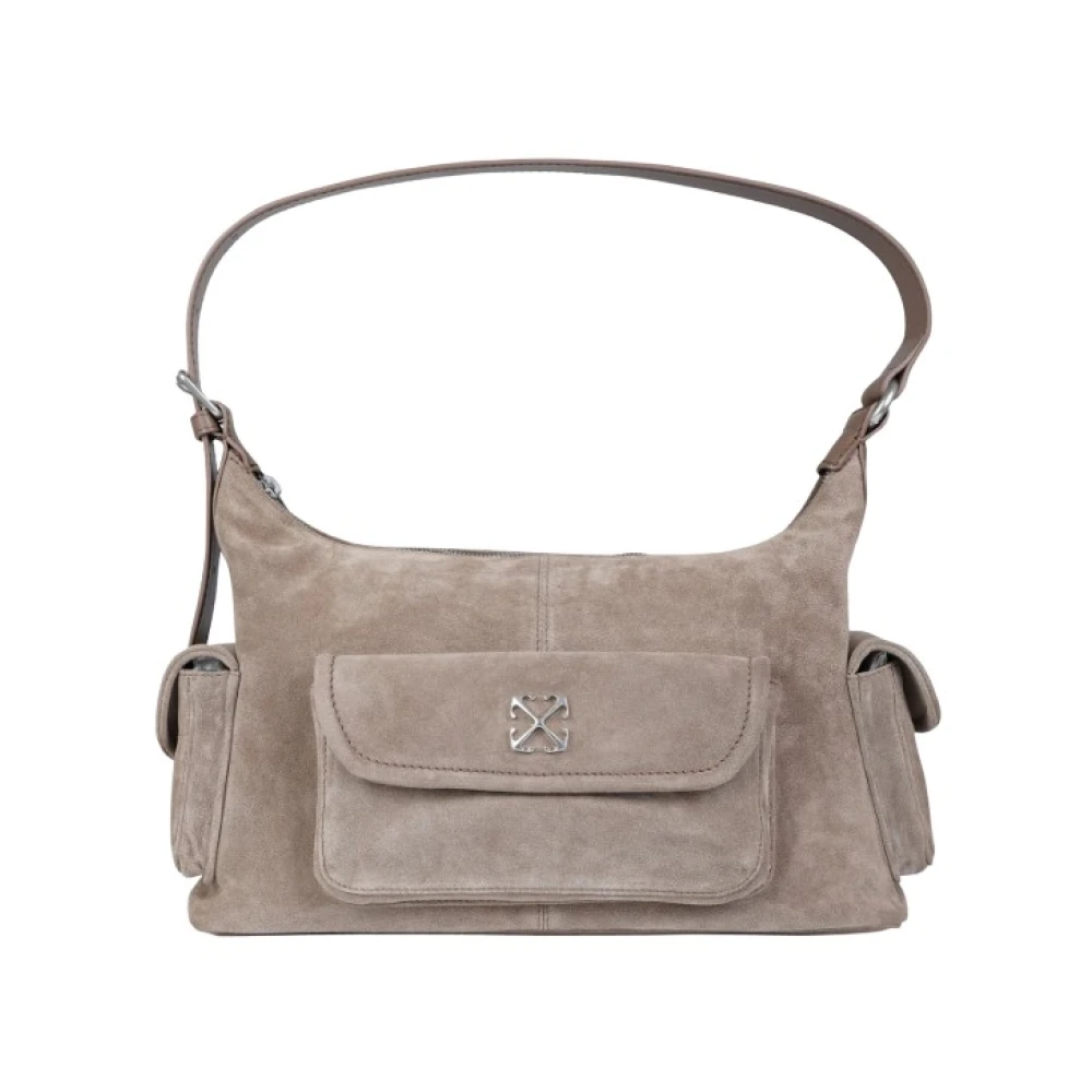 Off White Women's Brown Dumbo.b Shoulder Bag - Shoulder Bags - One Size - Bags