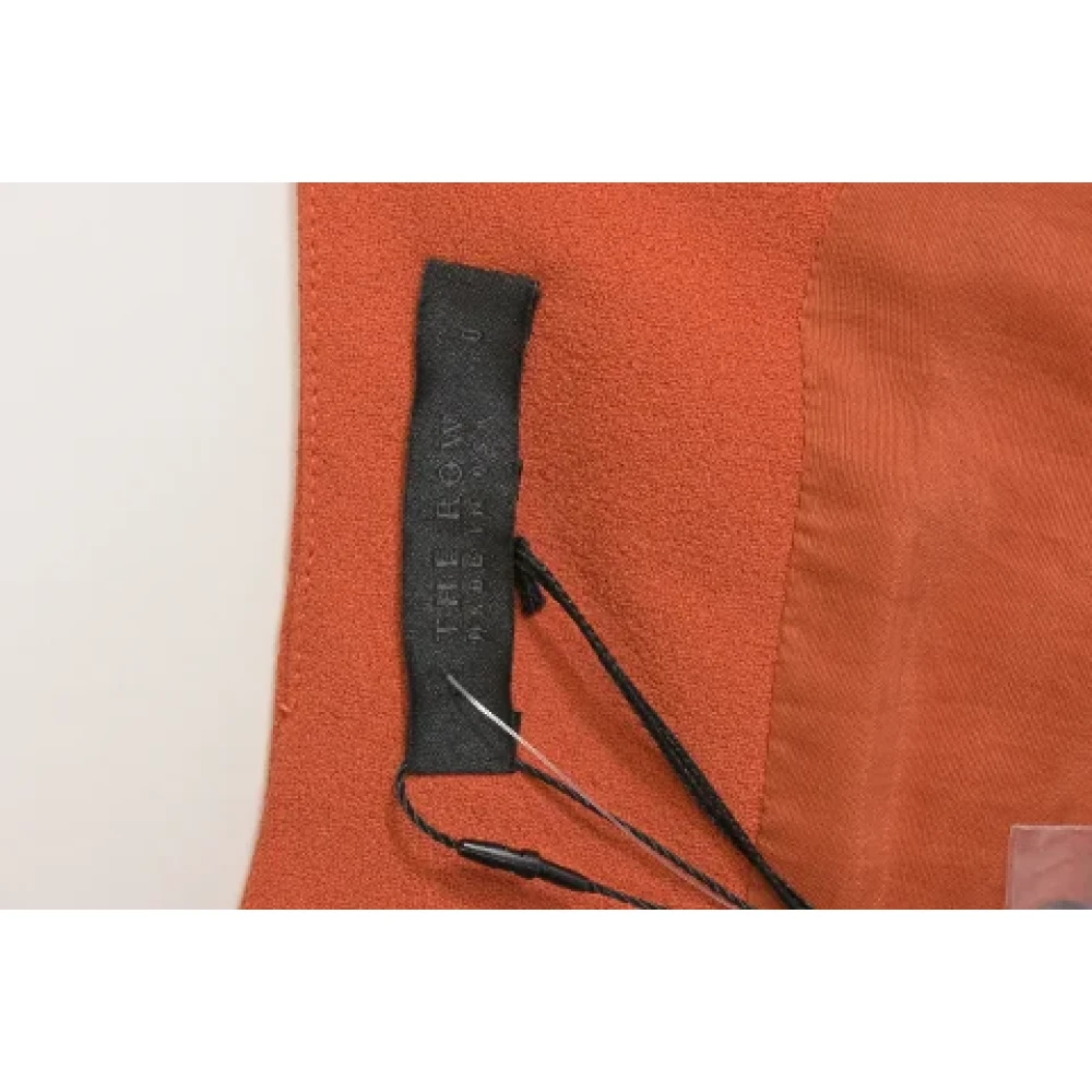 The Row Viscose dresses Orange Dames