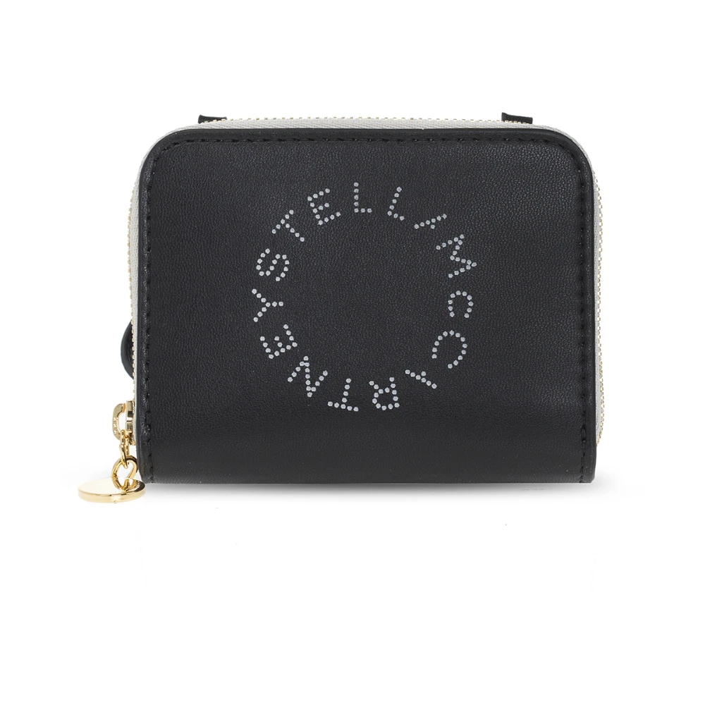 Stella Mccartney Donna Nero - Portacarte Con Logo - Accessories - One Size