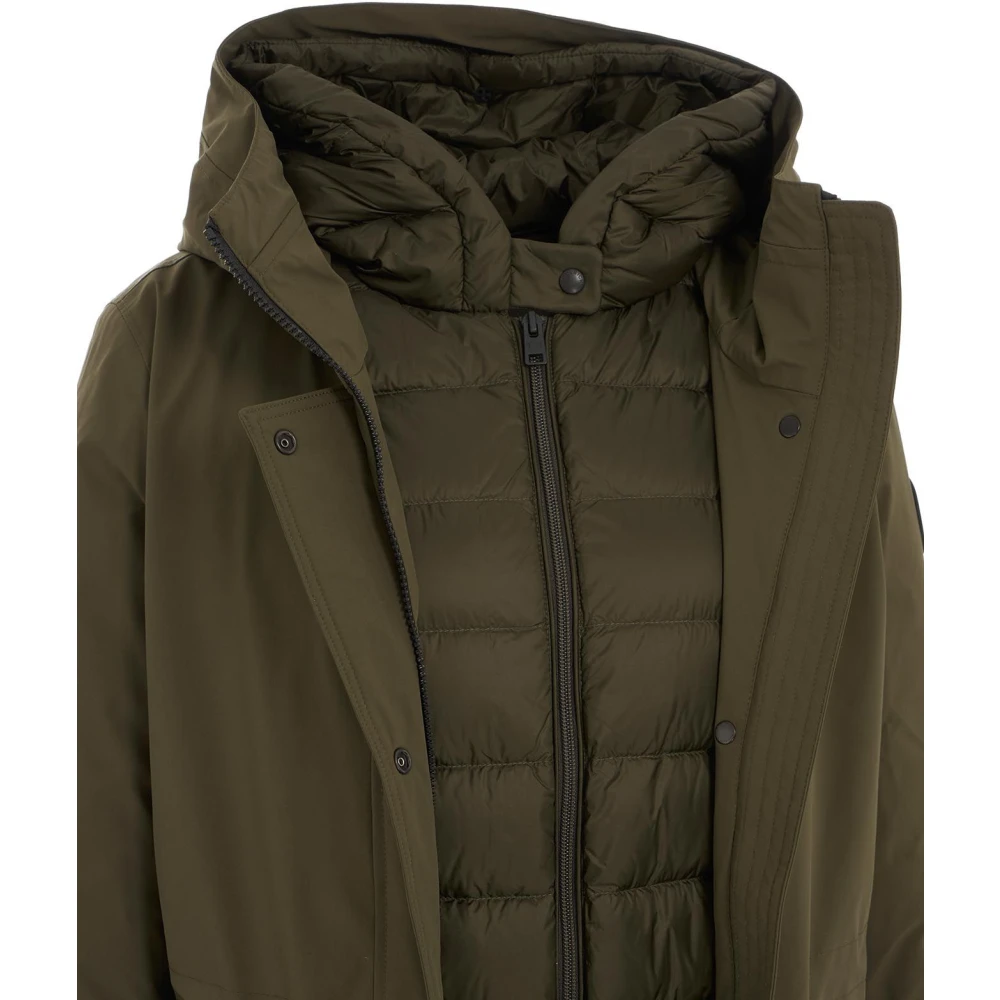 Woolrich Groene Winterjas voor Dames Green Dames