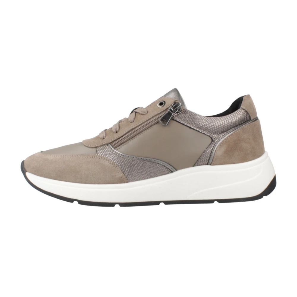 Geox Cristael Sneakers Dames Schoenen Beige
