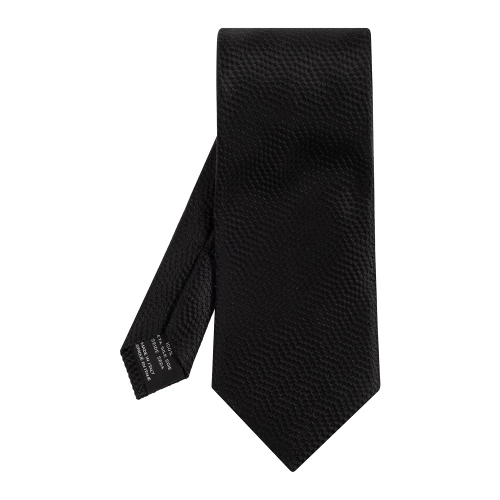 Tom Ford Zijden stropdas Black Heren