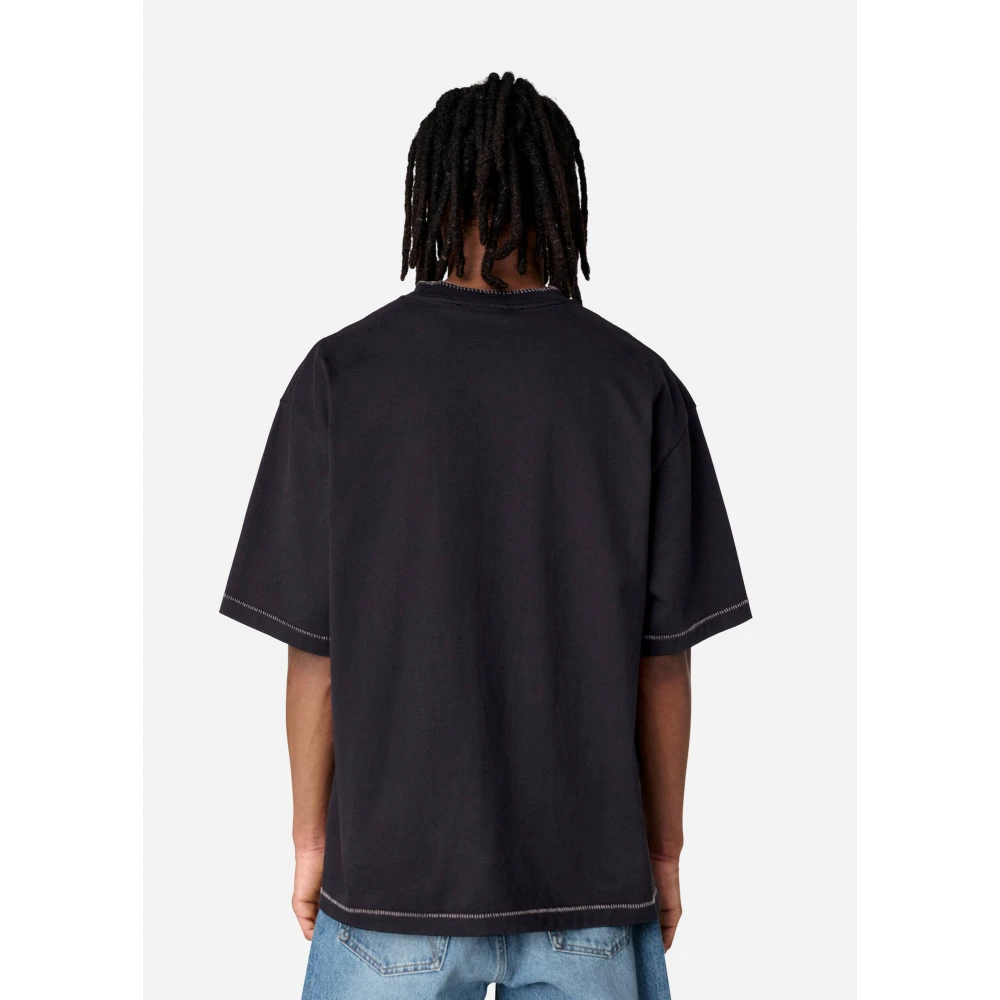 Axel Arigato Stitch T-shirt Blue Heren