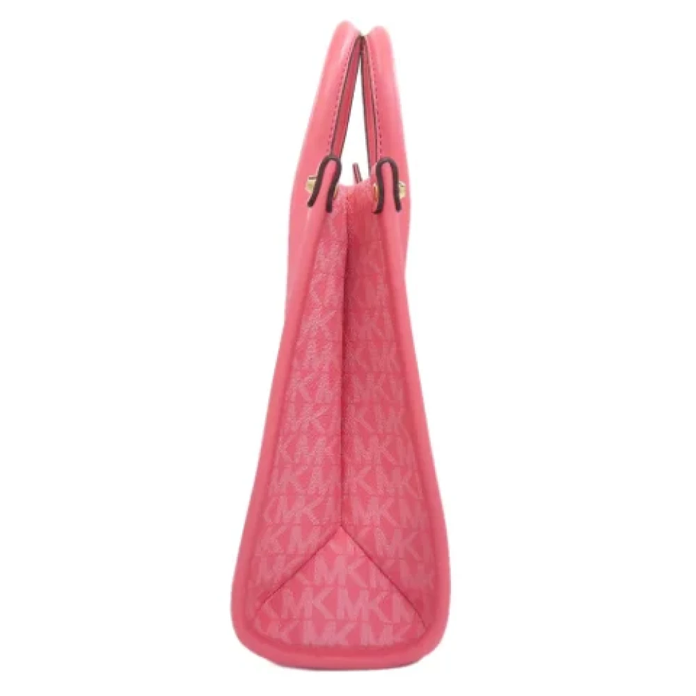 Michael Kors Pre-owned Canvas handbags Pink Dames