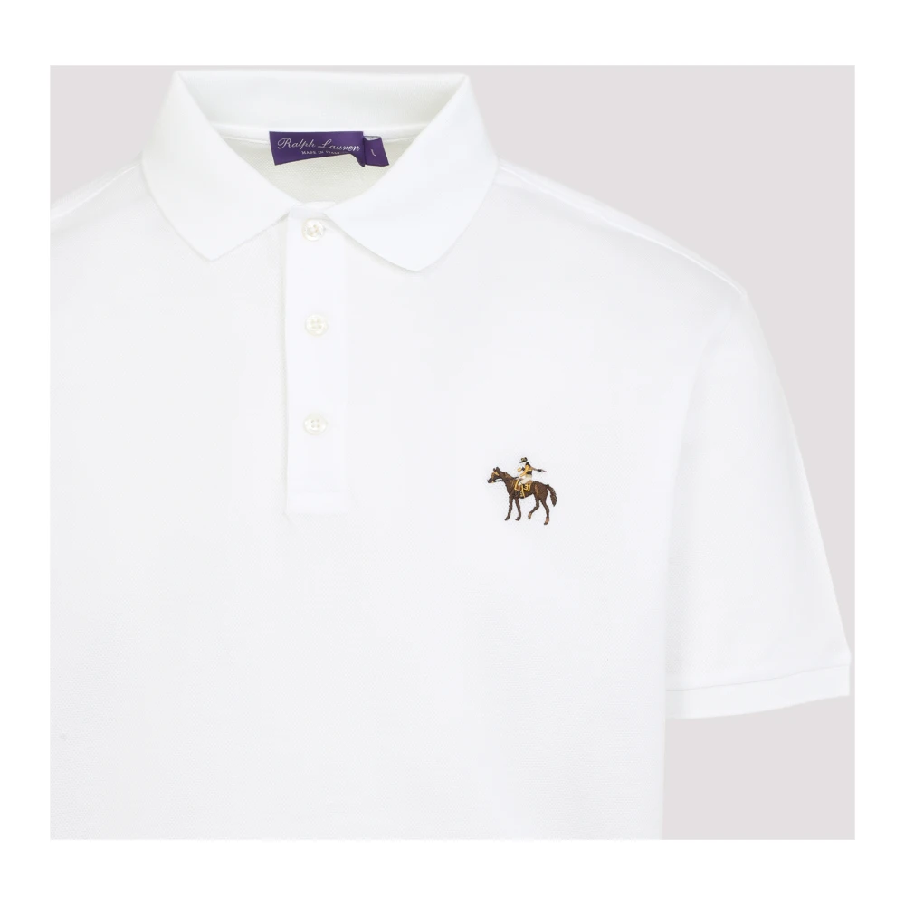 Ralph Lauren Purple Label T-Shirt White Heren