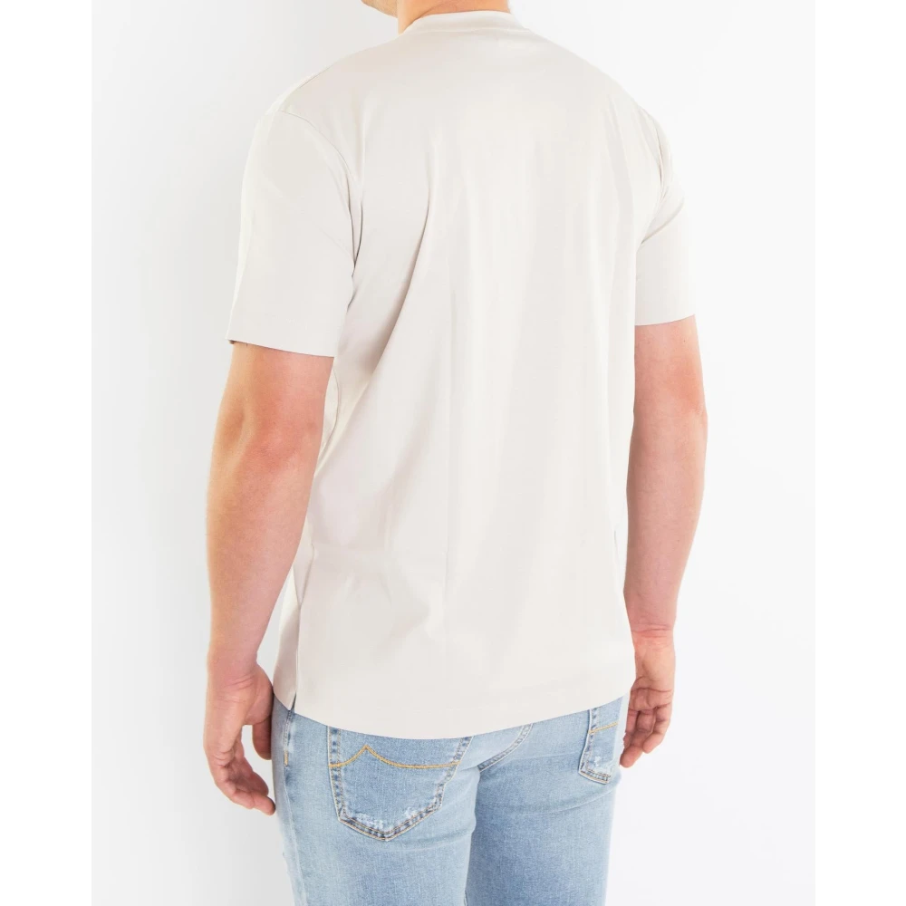 Valenza Interlock Supima T-Shirt Grijs Gray Heren