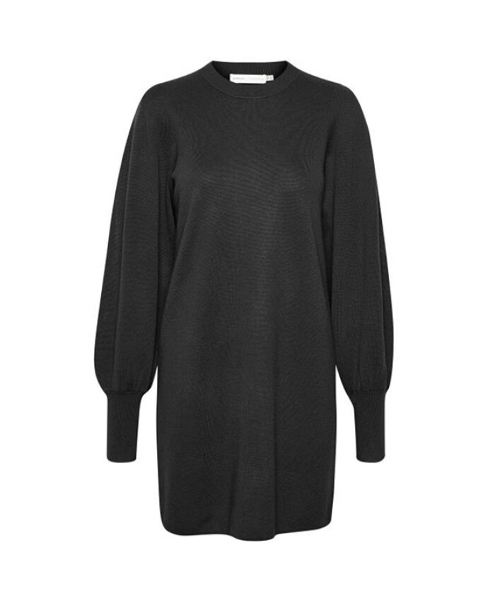gebreide-jurk-met-pofmouwen