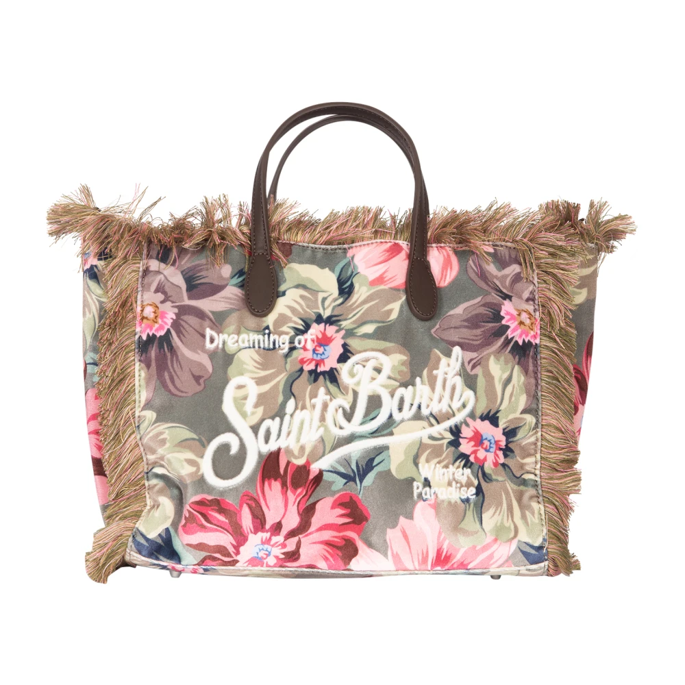 MC2 Saint Barth Colette Floral Fringe Handtas Multicolor Dames