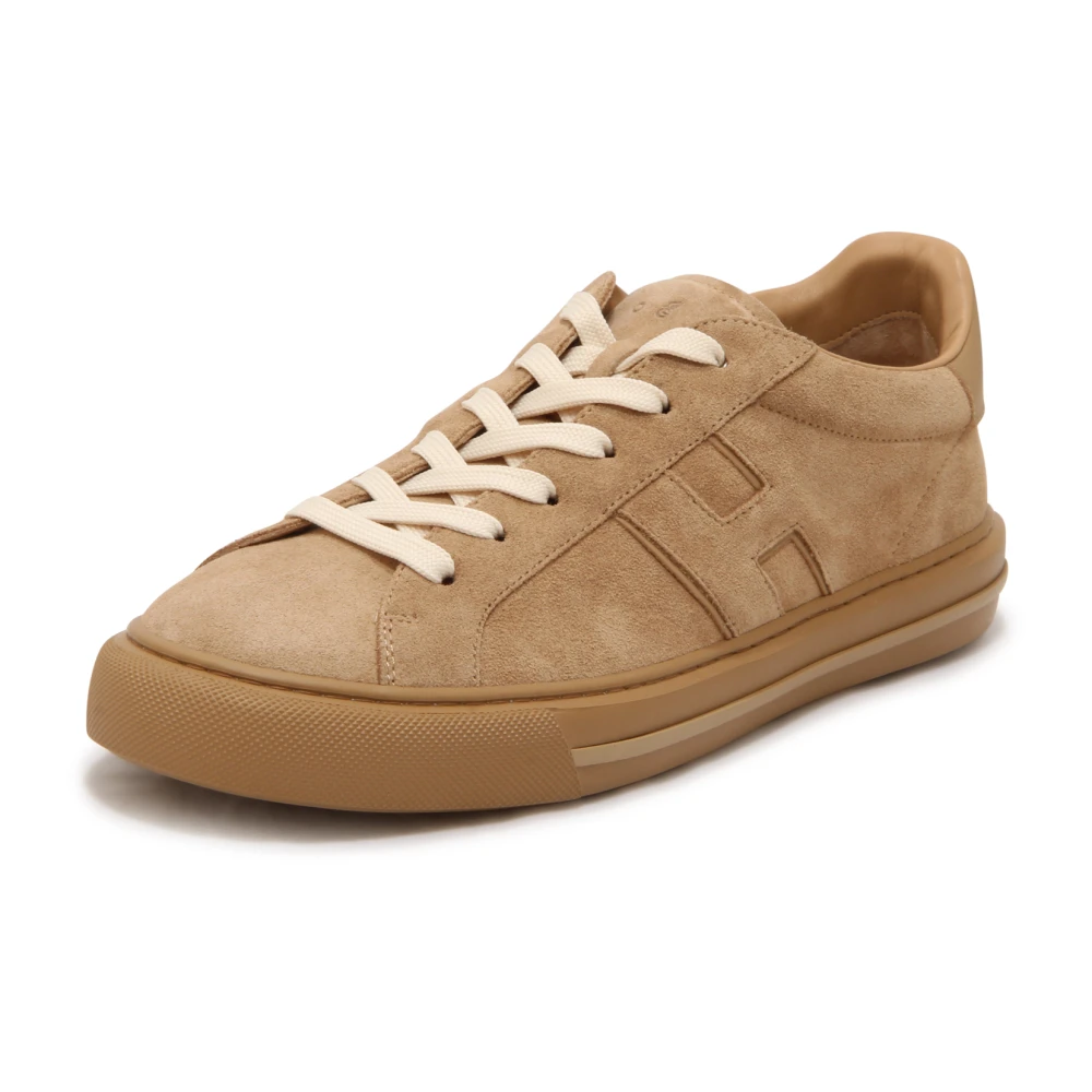 Hogan Men's Beige Sneakers, 9 Uk, H691 Allacciato H