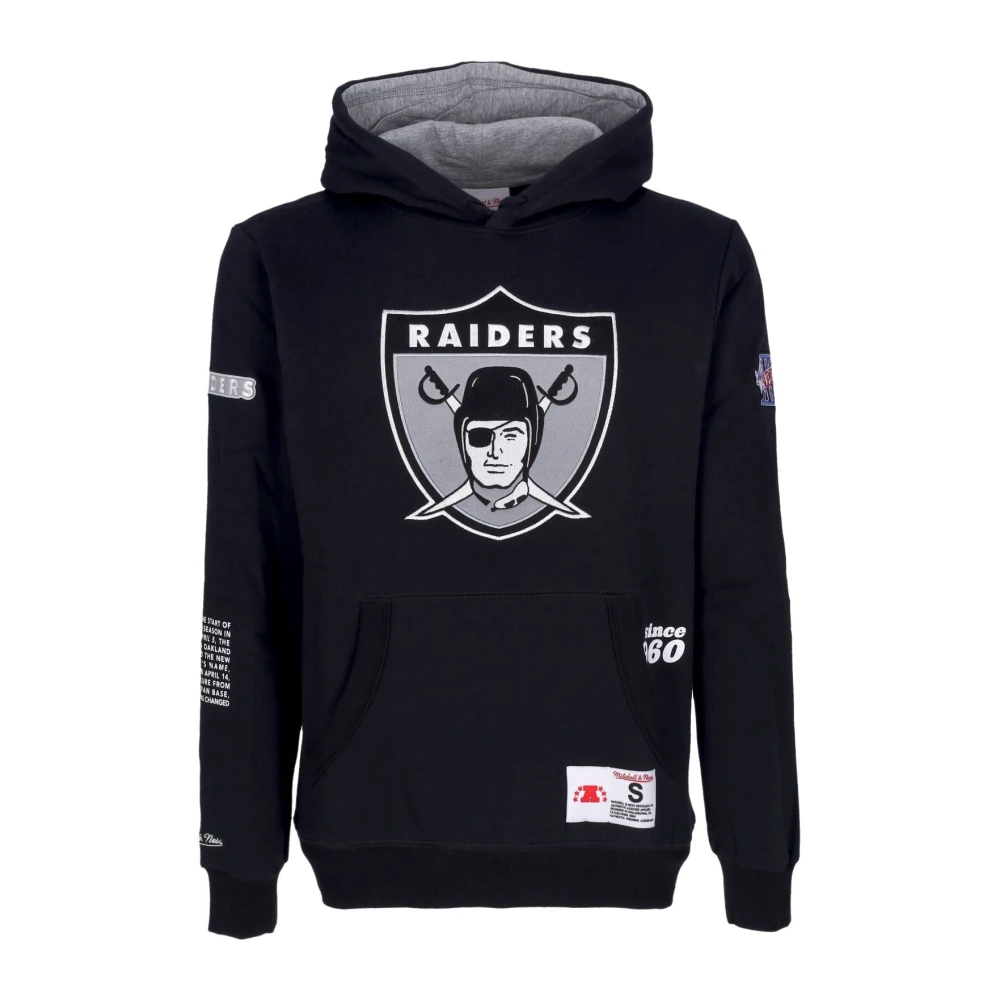 Mitchell & Ness NFL Team Origins Fleece Hoodie Black Heren