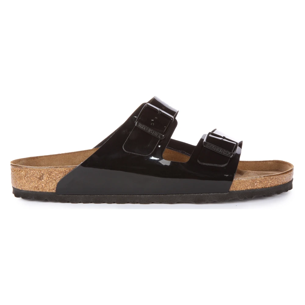 Birkenstock Women's Black Sliders, 7 Uk, Arizona Bs Regular Fit