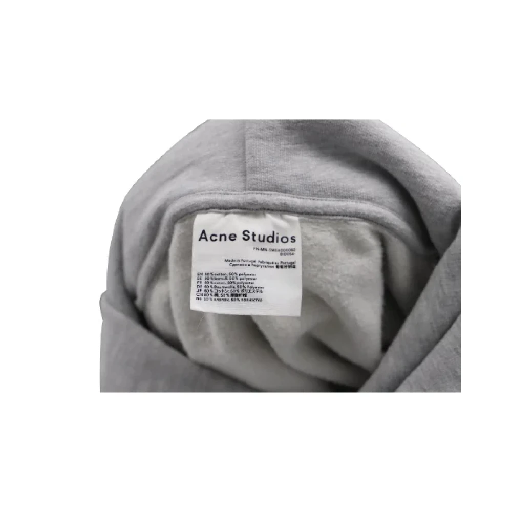Acne Studios Pre-owned Cotton tops Gray Heren