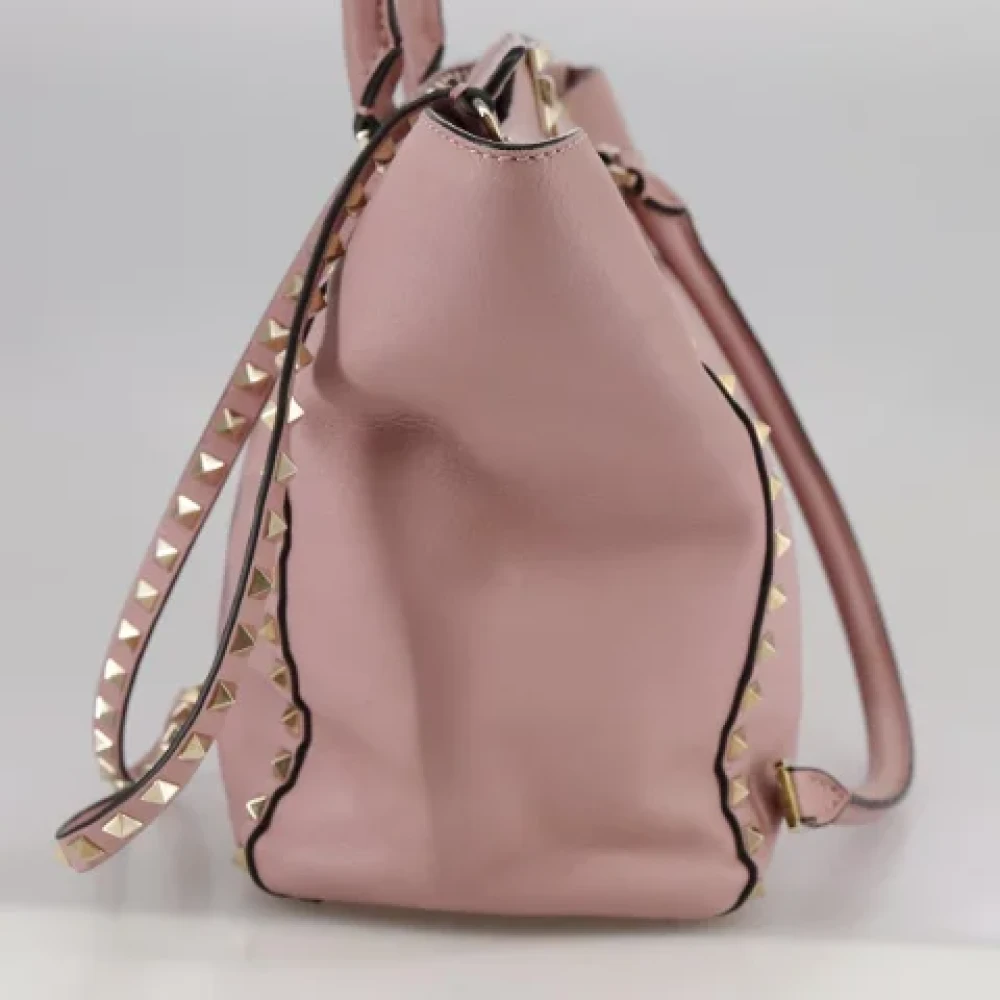 Valentino Vintage Pre-owned Leather handbags Pink Dames
