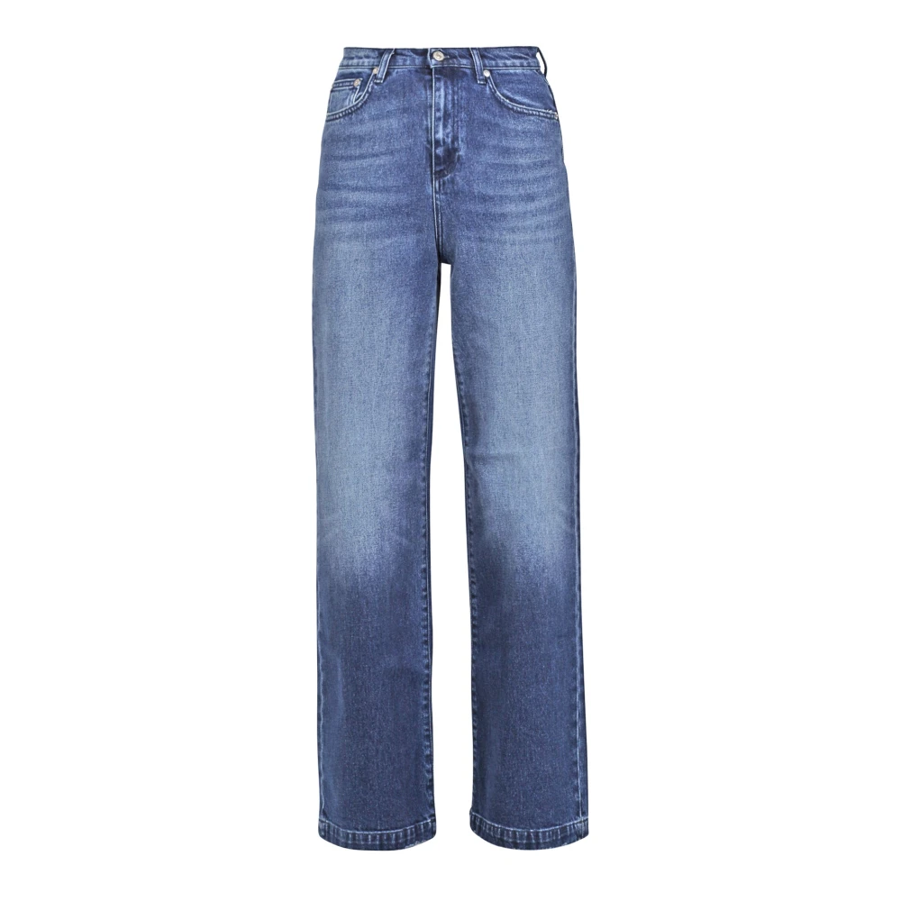 Roy Roger's Denim Stretch Hoge Taille Jeans Blue Dames