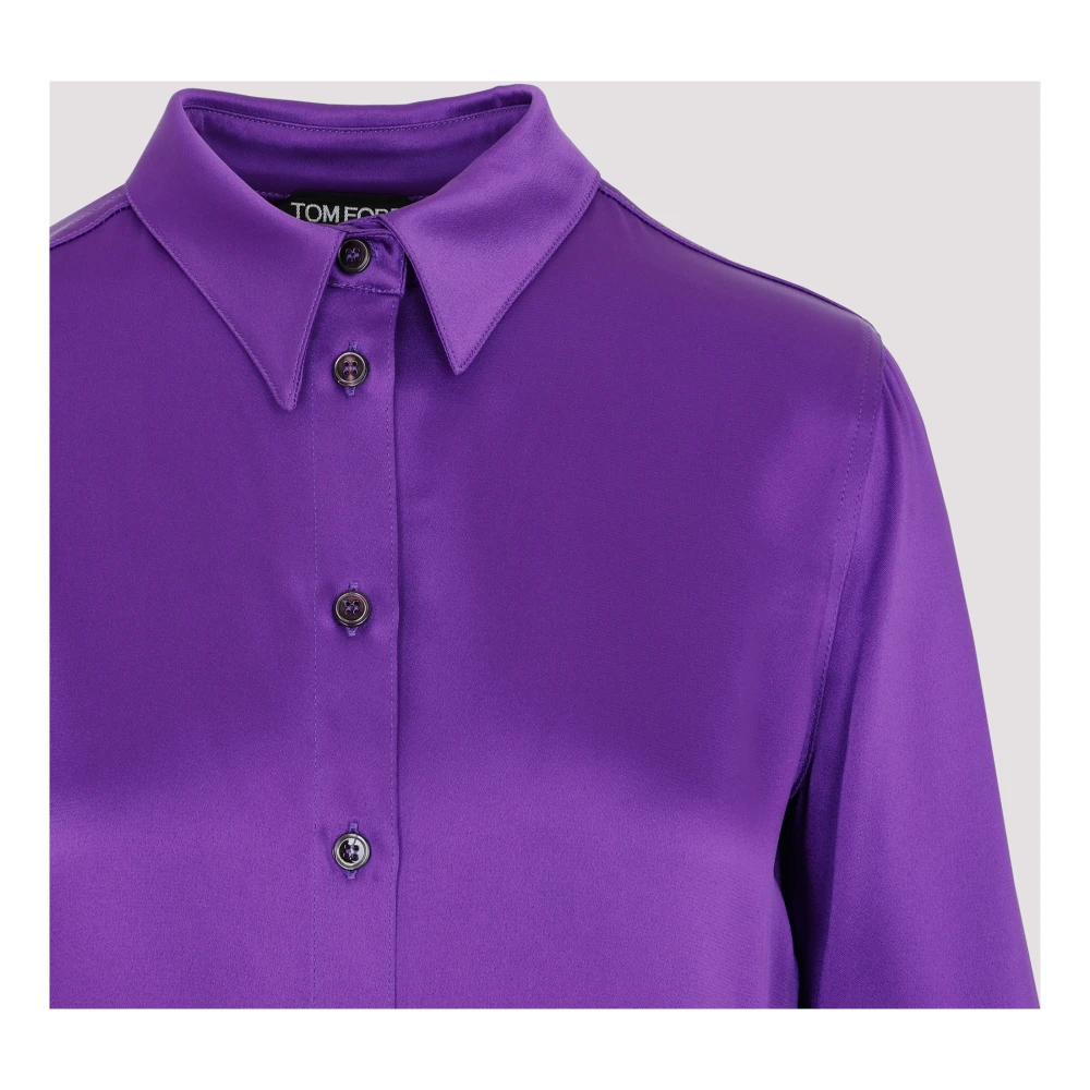 Tom Ford Shirts Purple Dames