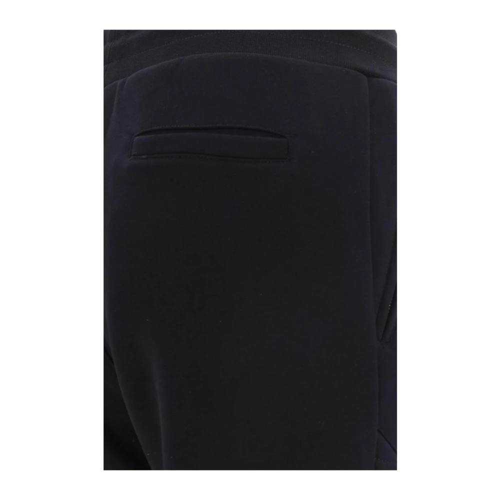 Philipp Plein Jogger Sweatpants met Textuurpaneel en Logo Black Heren