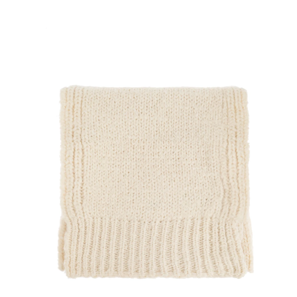 Jil Sander Kvinno Beige Accessoarer Dam, One Size, Mohair Halsduk